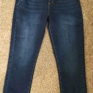 Vintage California Skinny Jeans Dark Wash Stretch